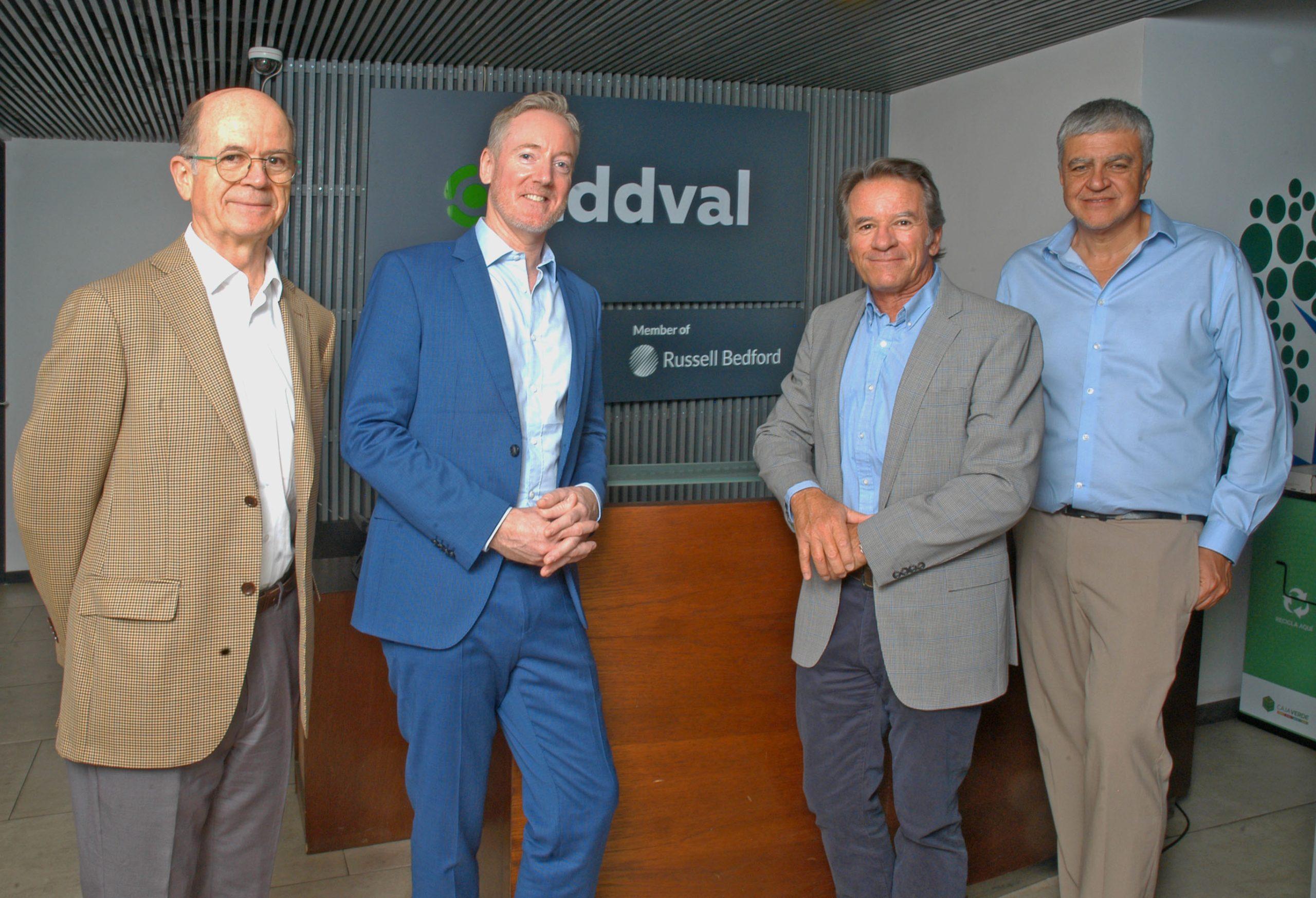 Equipo Addval en la oficina